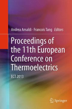 Cover of the book Proceedings of the 11th European Conference on Thermoelectrics