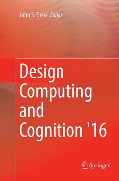 Couverture de l’ouvrage Design Computing and Cognition '16