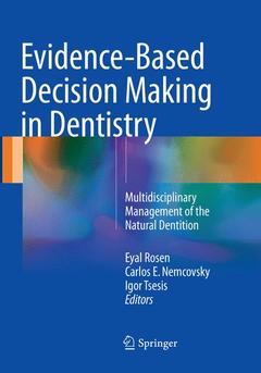 Couverture de l’ouvrage Evidence-Based Decision Making in Dentistry