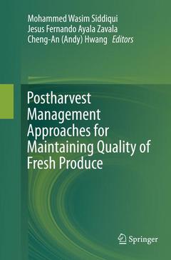 Couverture de l’ouvrage Postharvest Management Approaches for Maintaining Quality of Fresh Produce