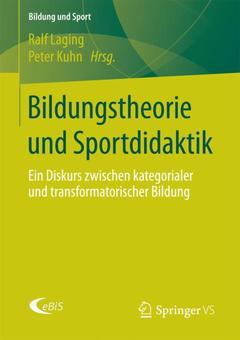 Couverture de l’ouvrage Bildungstheorie und Sportdidaktik