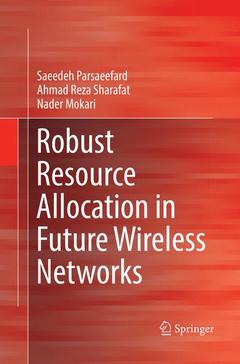 Couverture de l’ouvrage Robust Resource Allocation in Future Wireless Networks