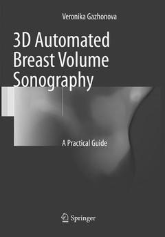 Couverture de l’ouvrage 3D Automated Breast Volume Sonography