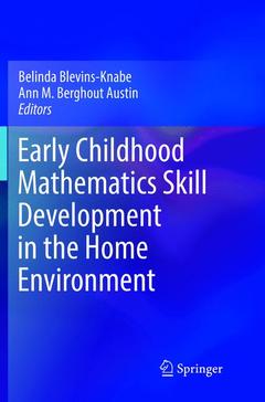 Couverture de l’ouvrage Early Childhood Mathematics Skill Development in the Home Environment