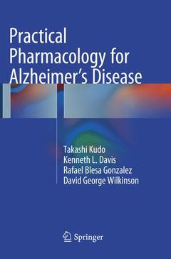 Couverture de l’ouvrage Practical Pharmacology for Alzheimer's Disease
