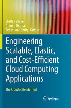 Cover of the book Engineering Scalable, Elastic, and Cost-Efficient Cloud Computing Applications