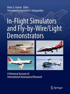 Cover of the book In-Flight Simulators and Fly-by-Wire/Light Demonstrators