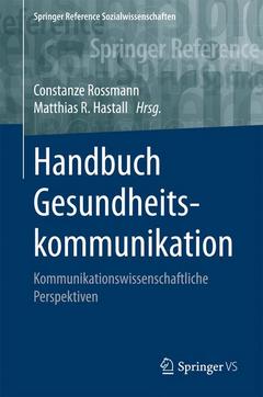 Couverture de l’ouvrage Handbuch der Gesundheitskommunikation