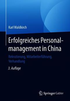 Couverture de l’ouvrage Erfolgreiches Personalmanagement in China