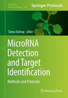 Couverture de l’ouvrage MicroRNA Detection and Target Identification