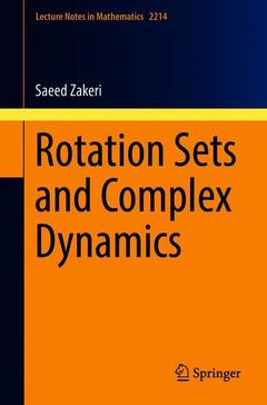 Couverture de l’ouvrage Rotation Sets and Complex Dynamics