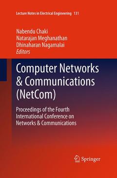 Couverture de l’ouvrage Computer Networks & Communications (NetCom)