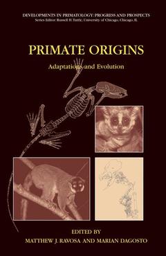Couverture de l’ouvrage Primate Origins: Adaptations and Evolution