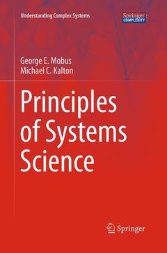 Couverture de l’ouvrage Principles of Systems Science