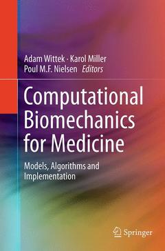 Couverture de l’ouvrage Computational Biomechanics for Medicine