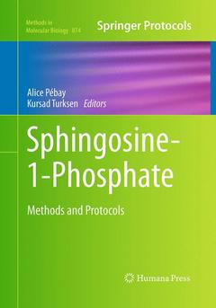 Couverture de l’ouvrage Sphingosine-1-Phosphate
