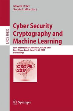 Couverture de l’ouvrage Cyber Security Cryptography and Machine Learning