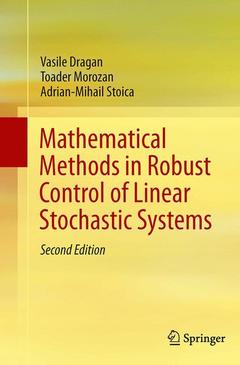 Couverture de l’ouvrage Mathematical Methods in Robust Control of Linear Stochastic Systems