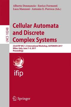 Cover of the book Cellular Automata and Discrete Complex Systems