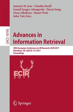Cover of the book Advances in Information Retrieval