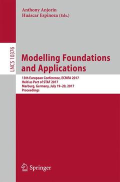 Cover of the book Modelling Foundations and Applications
