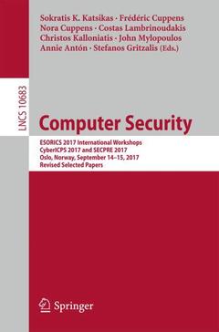 Cover of the book Computer Security
