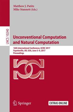 Cover of the book Unconventional Computation and Natural Computation
