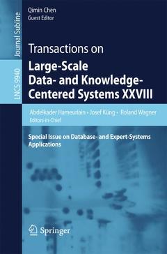 Cover of the book Transactions on Large-Scale Data- and Knowledge-Centered Systems XXVIII
