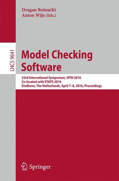 Couverture de l’ouvrage Model Checking Software
