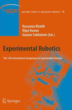 Couverture de l’ouvrage Experimental Robotics