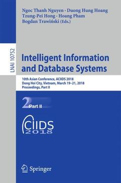 Cover of the book Intelligent Information and Database Systems