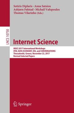 Couverture de l’ouvrage Internet Science
