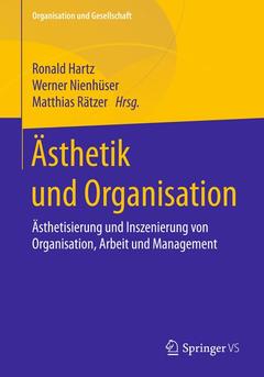 Couverture de l’ouvrage Ästhetik und Organisation