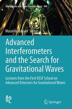 Couverture de l’ouvrage Advanced Interferometers and the Search for Gravitational Waves