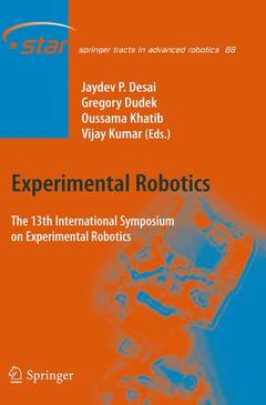 Couverture de l’ouvrage Experimental Robotics