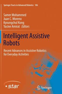 Couverture de l’ouvrage Intelligent Assistive Robots