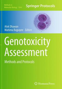 Couverture de l’ouvrage Genotoxicity Assessment
