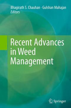 Couverture de l’ouvrage Recent Advances in Weed Management