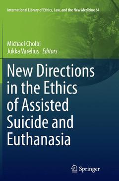 Couverture de l’ouvrage New Directions in the Ethics of Assisted Suicide and Euthanasia