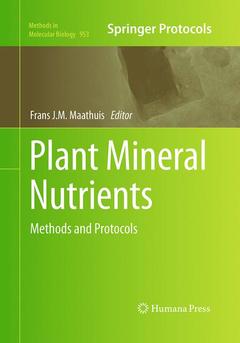 Couverture de l’ouvrage Plant Mineral Nutrients