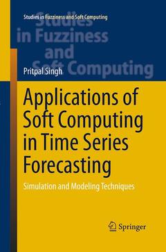 Cover of the book Applications of Soft Computing in Time Series Forecasting