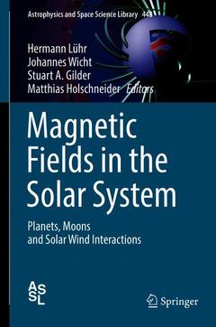Cover of the book Magnetic Fields in the Solar System 