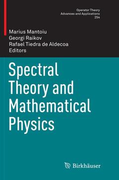 Couverture de l’ouvrage Spectral Theory and Mathematical Physics