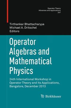 Couverture de l’ouvrage Operator Algebras and Mathematical Physics