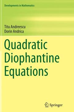 Couverture de l’ouvrage Quadratic Diophantine Equations