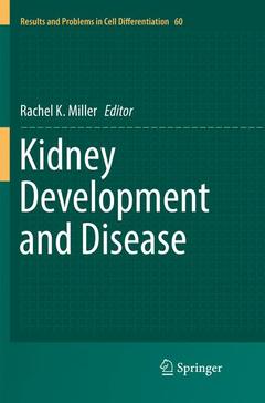 Couverture de l’ouvrage Kidney Development and Disease