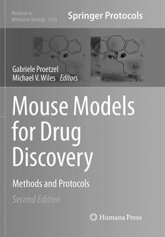 Couverture de l’ouvrage Mouse Models for Drug Discovery