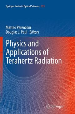 Cover of the book Physics and Applications of Terahertz Radiation