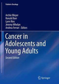 Couverture de l’ouvrage Cancer in Adolescents and Young Adults