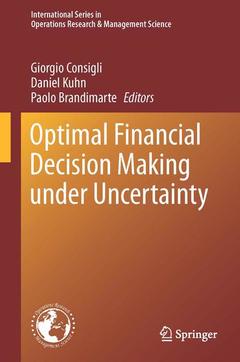 Couverture de l’ouvrage Optimal Financial Decision Making under Uncertainty